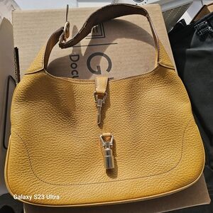 Gucci Mustard Yellow Hobo Bag